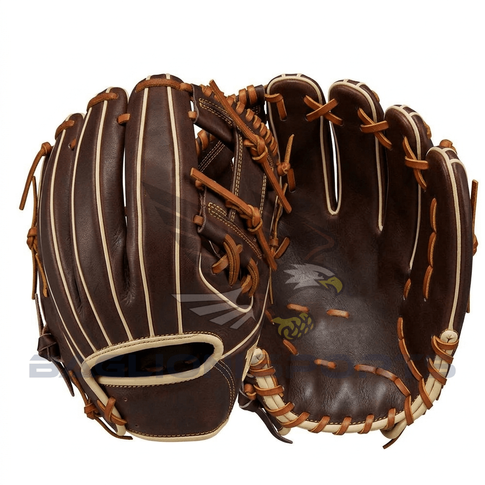 Classic Leather Baseball Catching Glove - Image 2