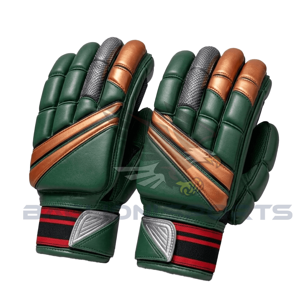Premium Leather Cricket Batting Gloves - Image 3